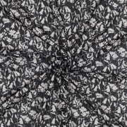 COTON VOILE FLEURS NOIR (thumbnail) #3