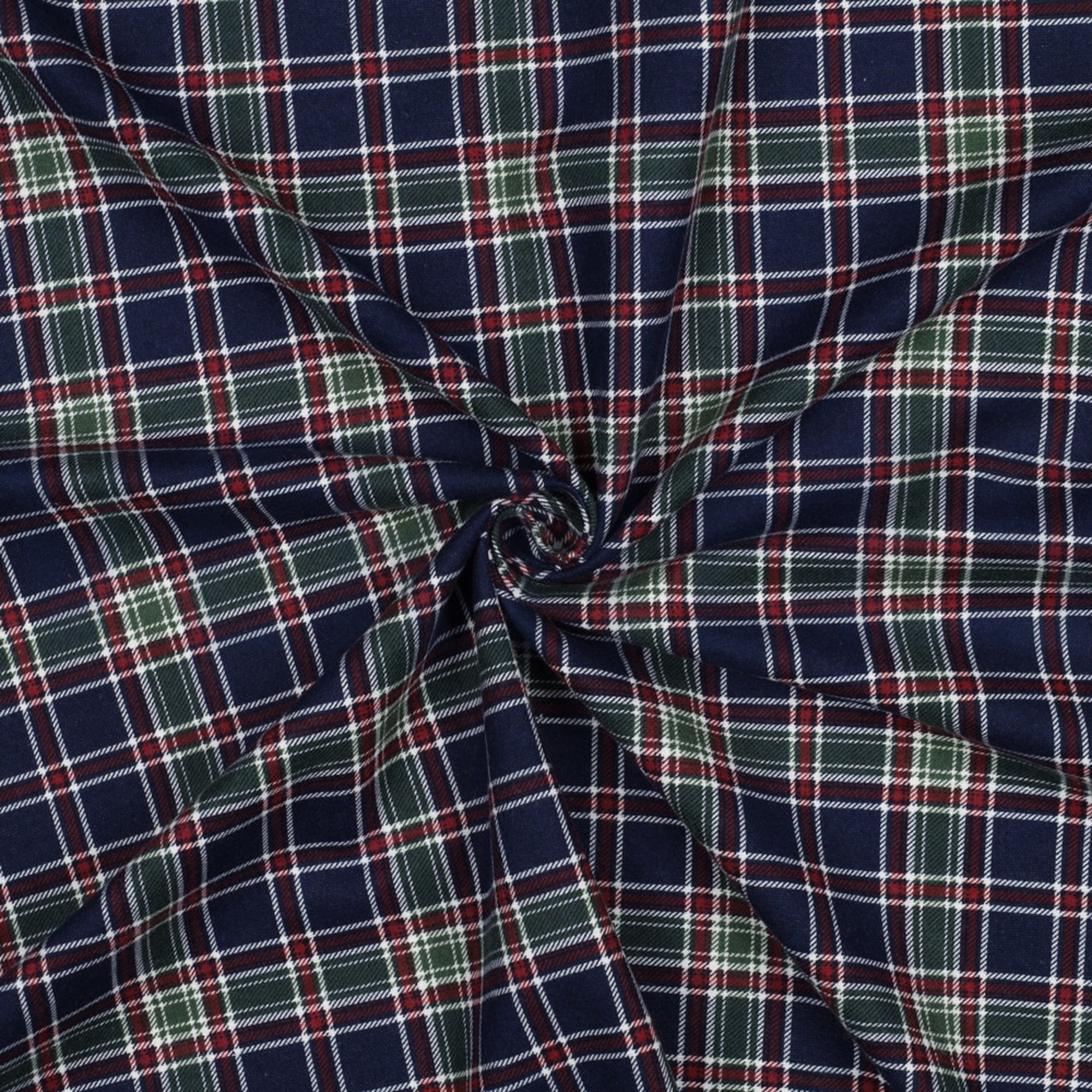FLANNEL CHECKS NAVY (high resolution) #3