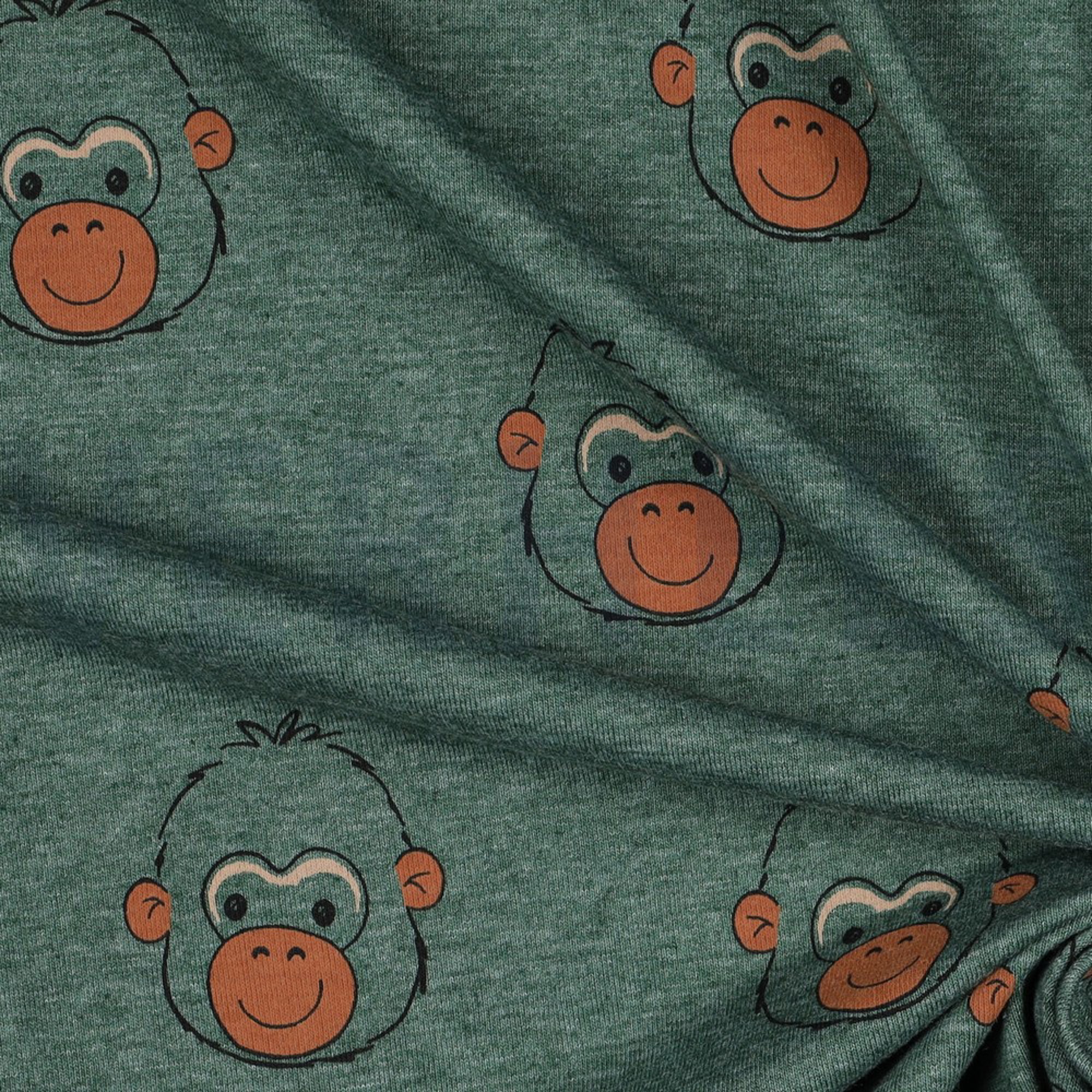 JERSEY MELANGE APEN DONKERGROEN (high resolution) #3