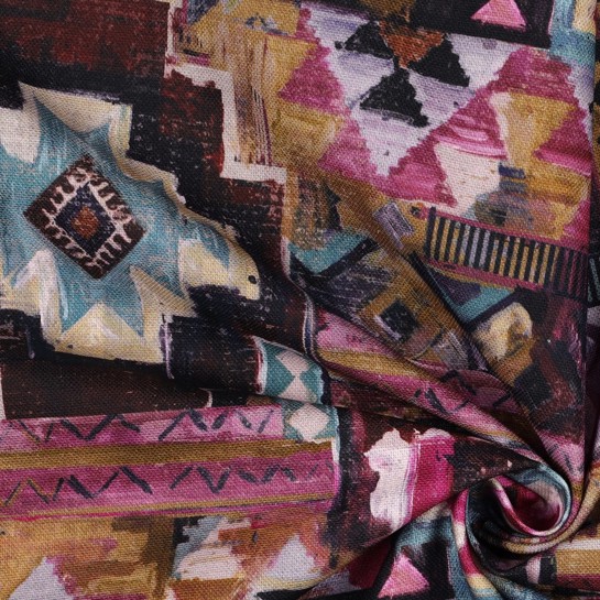 CANVAS DIGITAL ABSTRAKT VIOLETT #7