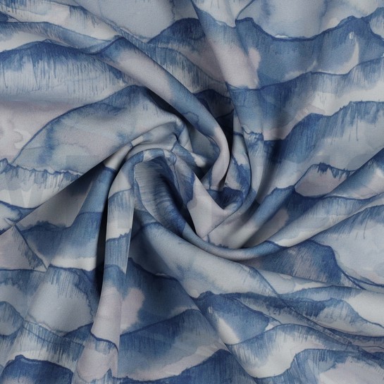 SOFTSHELL DIGITAL BERGE HELLBLAU #7