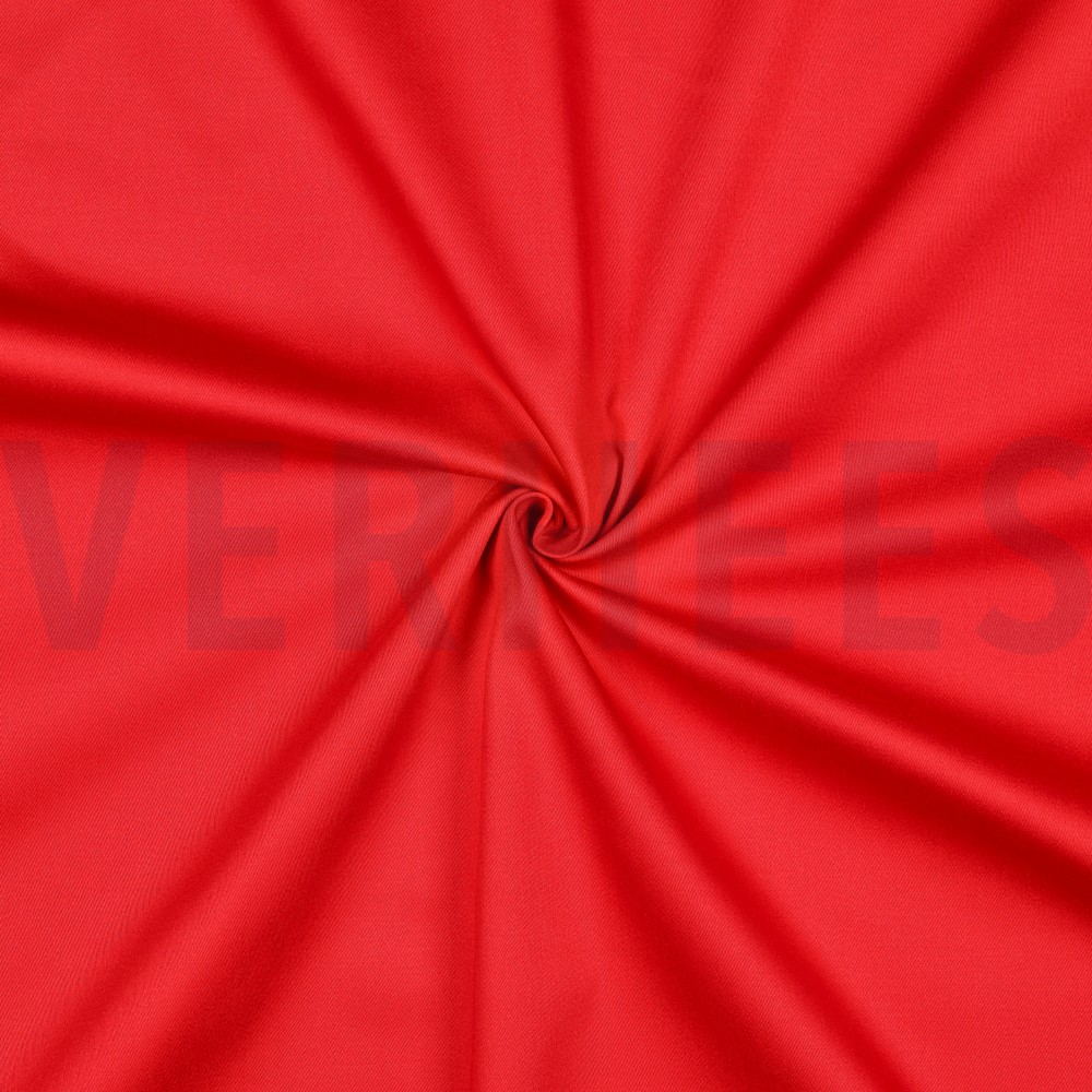 KATOEN SATIJN STRETCH ROOD #7