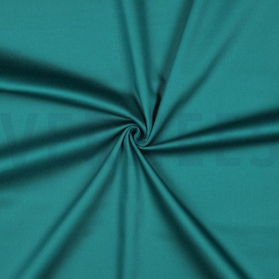 BAUMWOLLE SATIN STRETCH PETROL #7