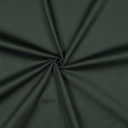 COTTON SATIN STRETCH DARK GREEN (thumbnail) #3