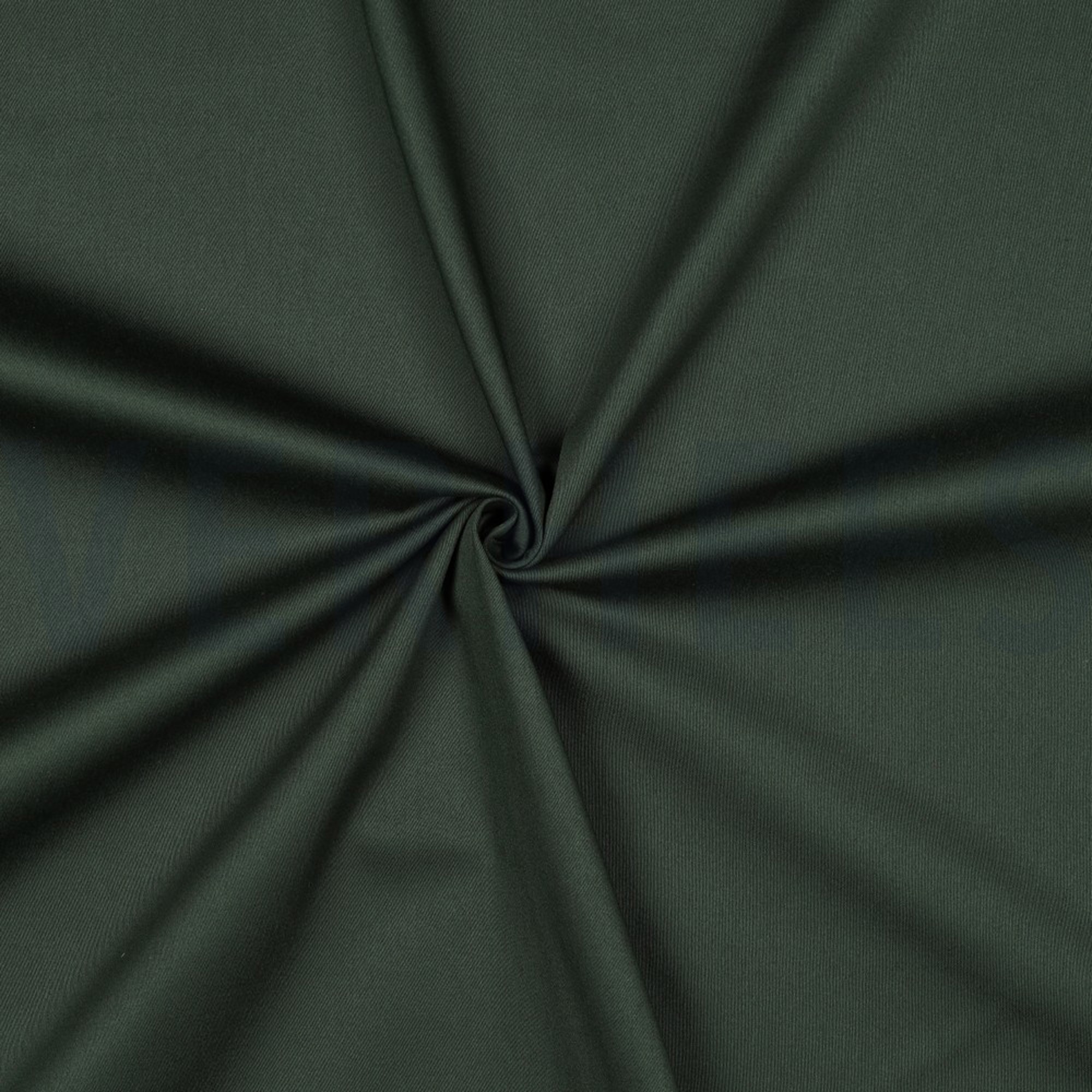 COTTON SATIN STRETCH DARK GREEN (high resolution) #3