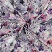 LENZING™ ECOVERO™ DIGITAL FLOWERS LAVENDER (thumbnail) #3