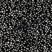 LENZING™ ECOVERO™ HEARTS BLACK (thumbnail) #3