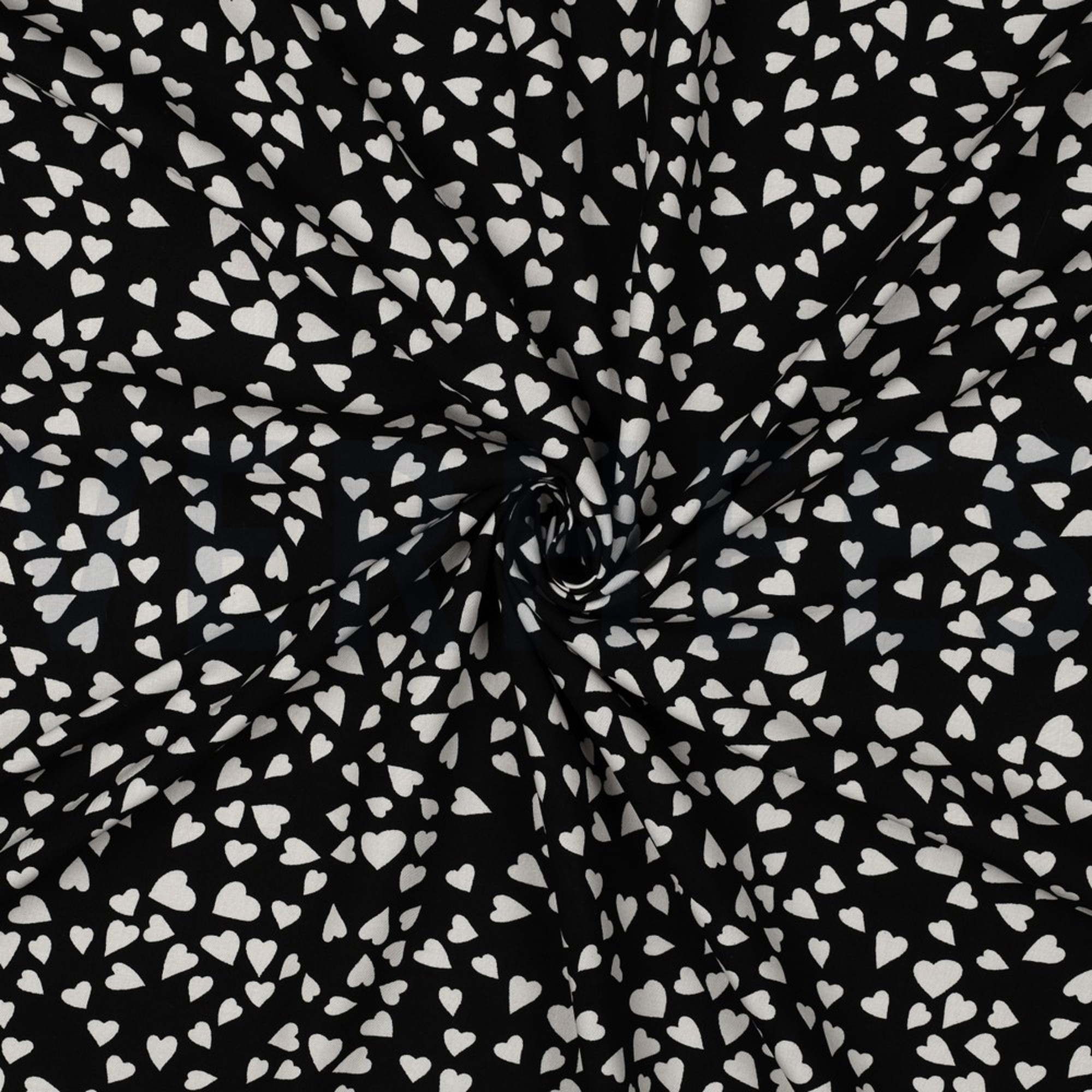 LENZING™ ECOVERO™ HEARTS BLACK (high resolution) #3