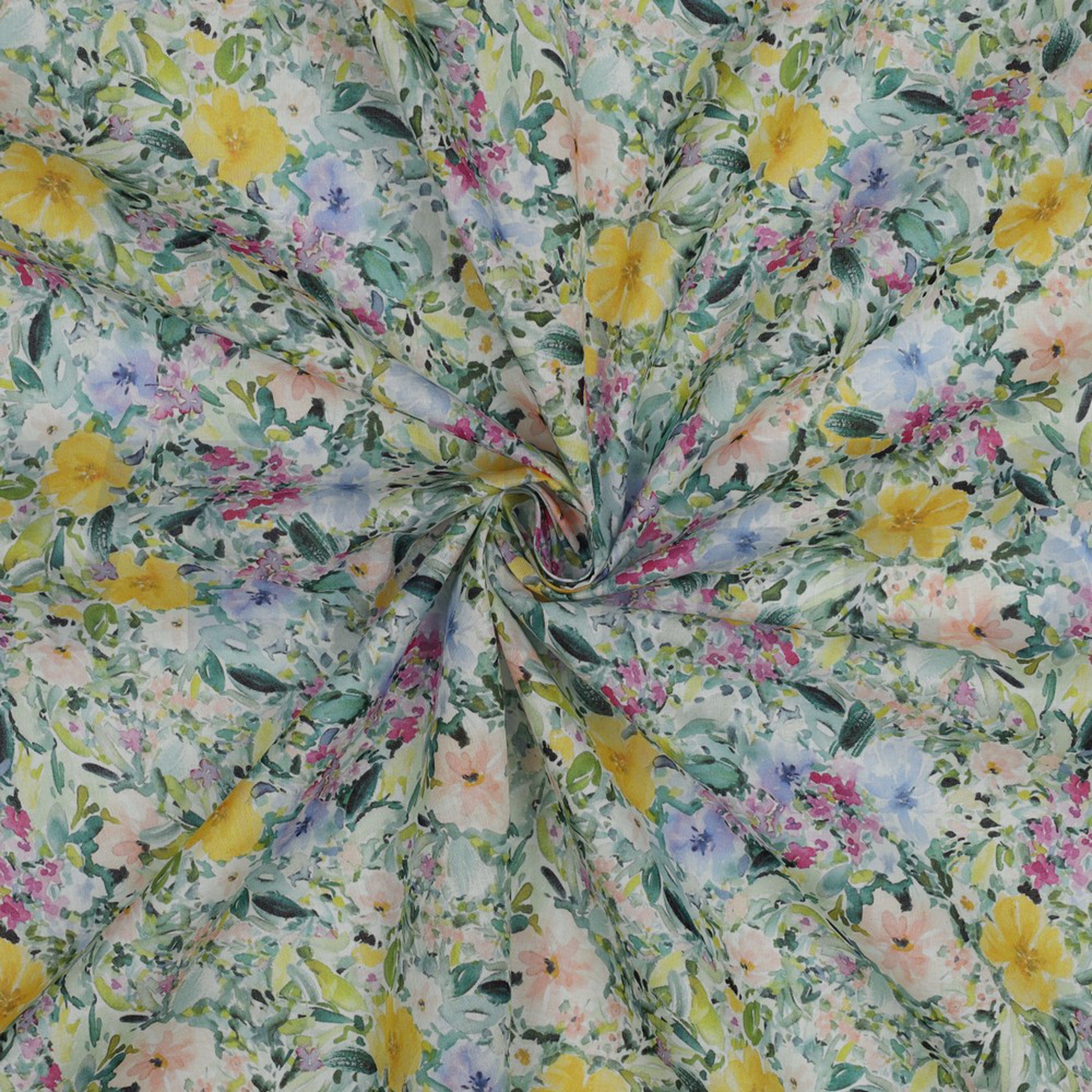 KATOEN VOILE DIGITAAL BLOEMEN MULTI (high resolution) #3