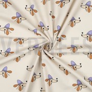 KATOENEN POPLIN HONDEN GEBROKEN WIT (thumbnail) #3