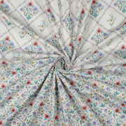 FINE POPLIN DIGITAL FLOWERS OFFWHITE (thumbnail) #3