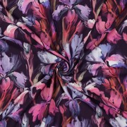 VISCOSE RADIANCE DIGITAL FLEURS VIOLET (thumbnail) #3