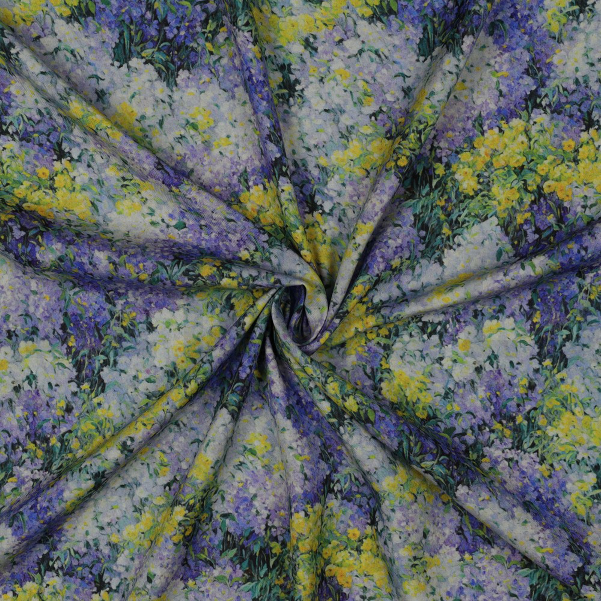 VISKOSE RADIANCE DIGITAL BLUMEN BLAU (high resolution) #3