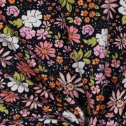 FRENCH TERRY FLOWERS NAVY (thumbnail) #3