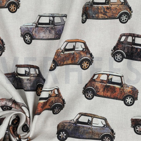 TOILE DÉCORATION DIGITAL VOITURES LIN #7