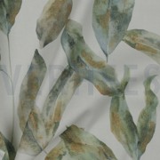 CANVAS DIGITAAL BLADEREN GEBROKEN WIT (thumbnail) #3