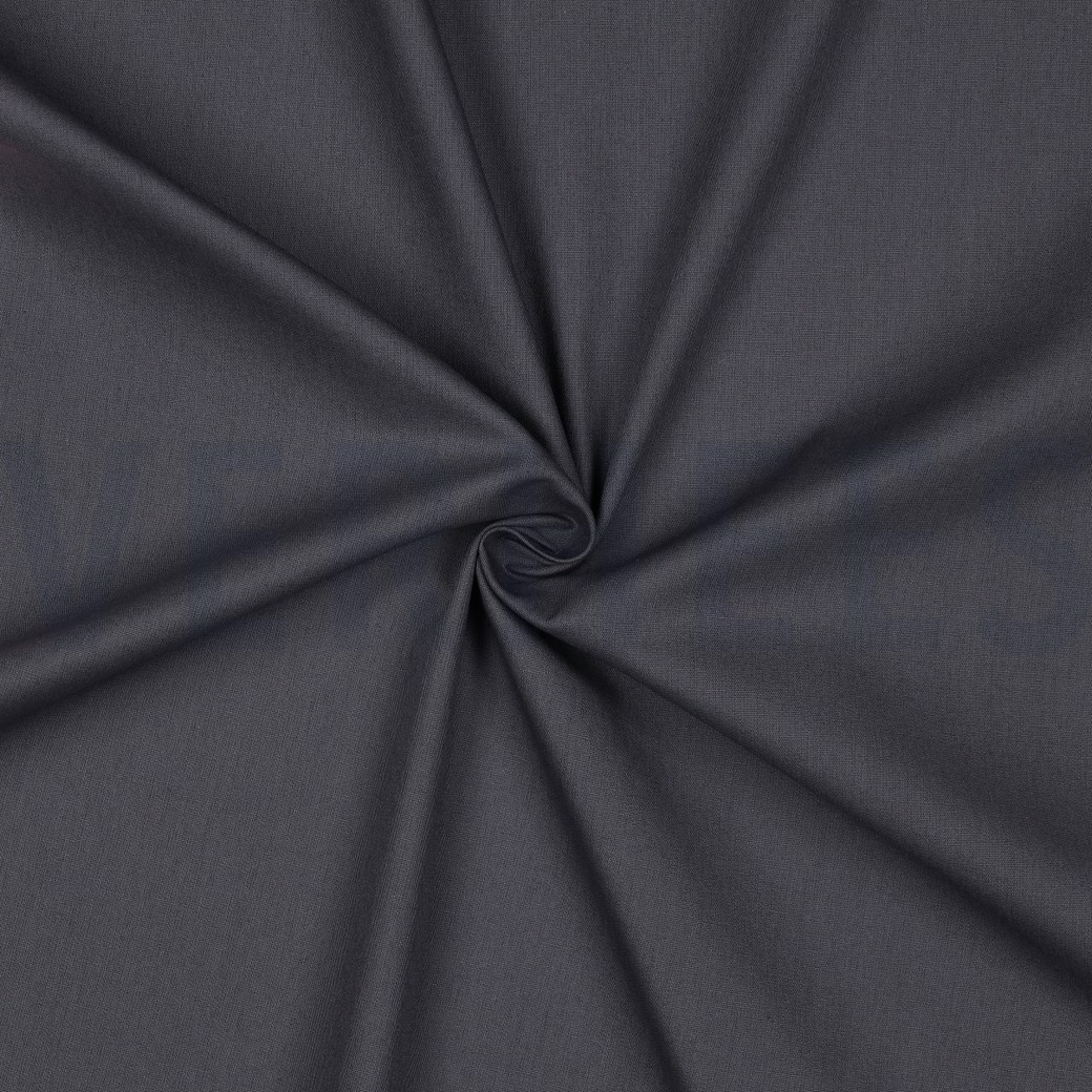 COTON POPLIN GRIS FONCÉ #7