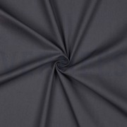 KATOENEN POPLIN DONKERGRIJS (thumbnail) #3