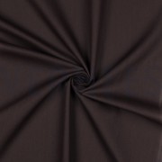 KATOENEN POPLIN DONKERBRUIN (thumbnail) #3
