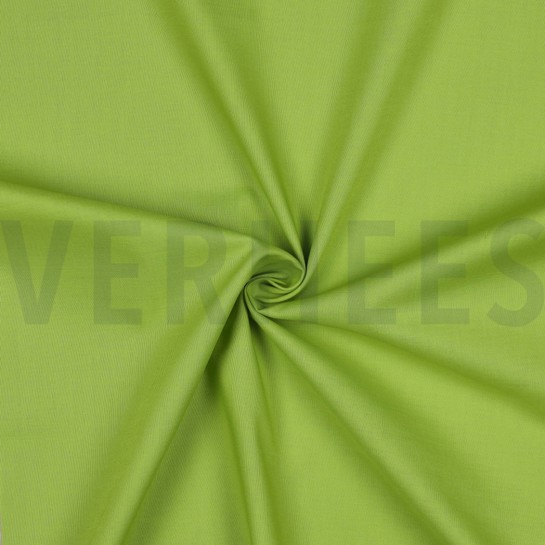 KATOENEN POPLIN OUDLIME #7