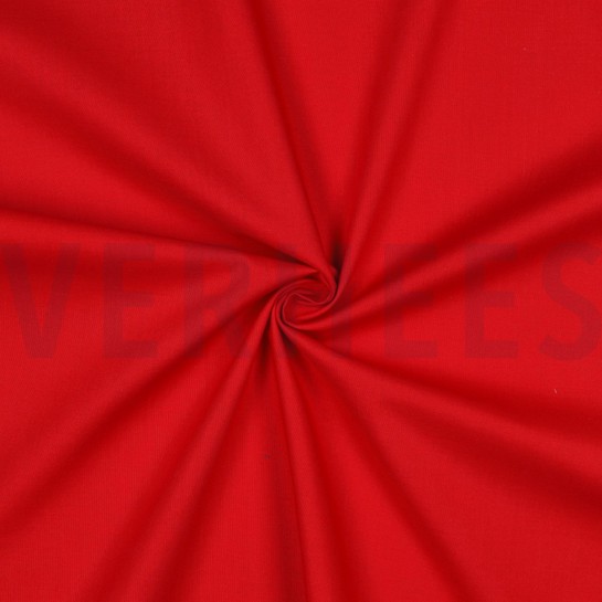 BAUMWOLLE POPELINE ROT #7
