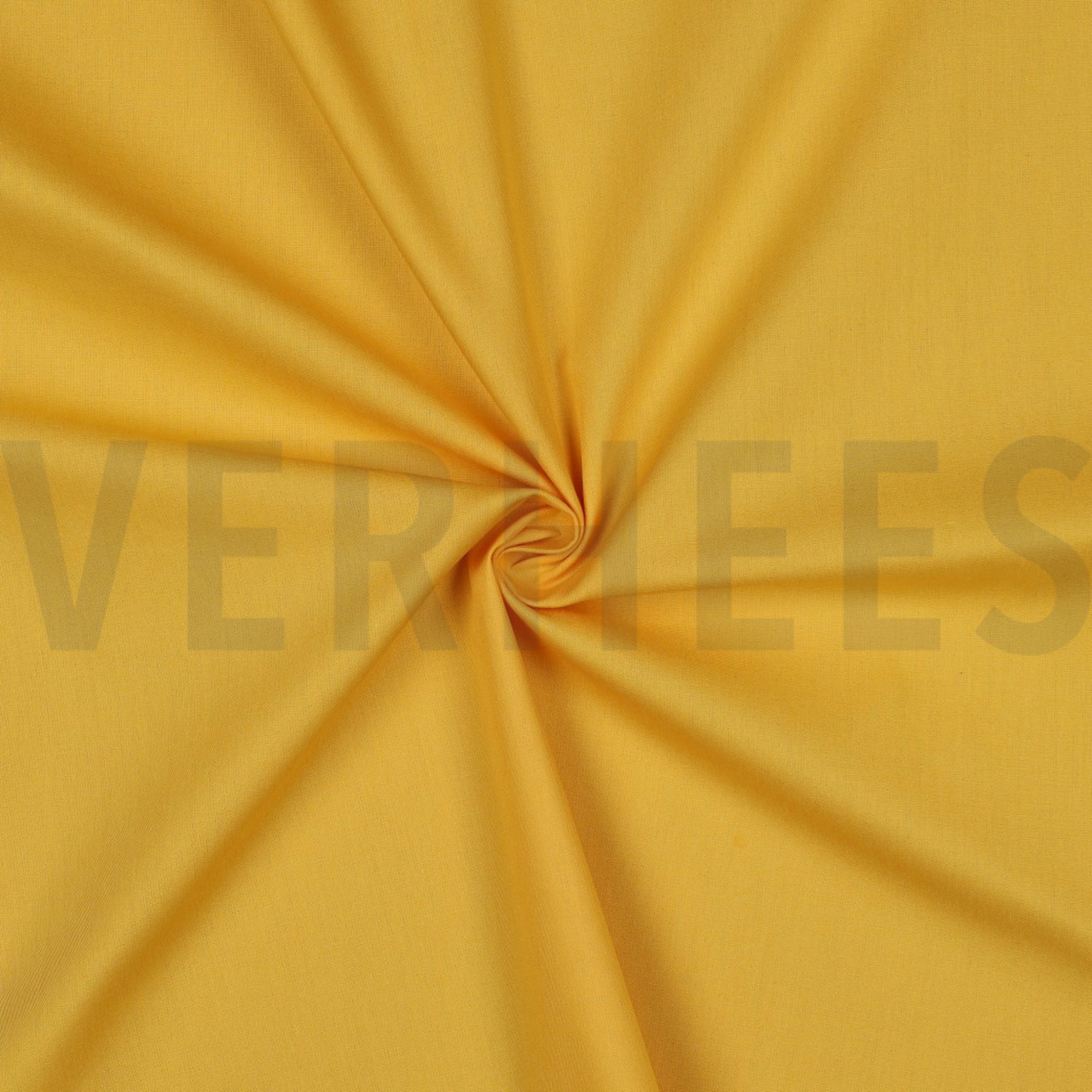 KATOENEN POPLIN GEEL (high resolution) #3