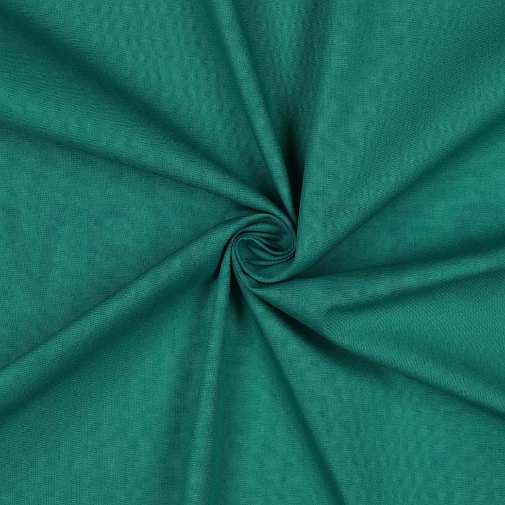 COTON POPLIN TEAL #7