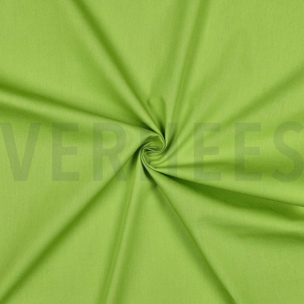 COTTON POPLIN LIME #7
