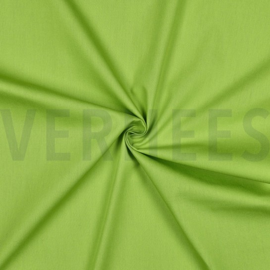 KATOENEN POPLIN LIMOEN #7