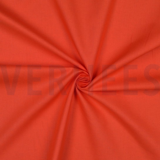 COTTON POPLIN ORANGE #7