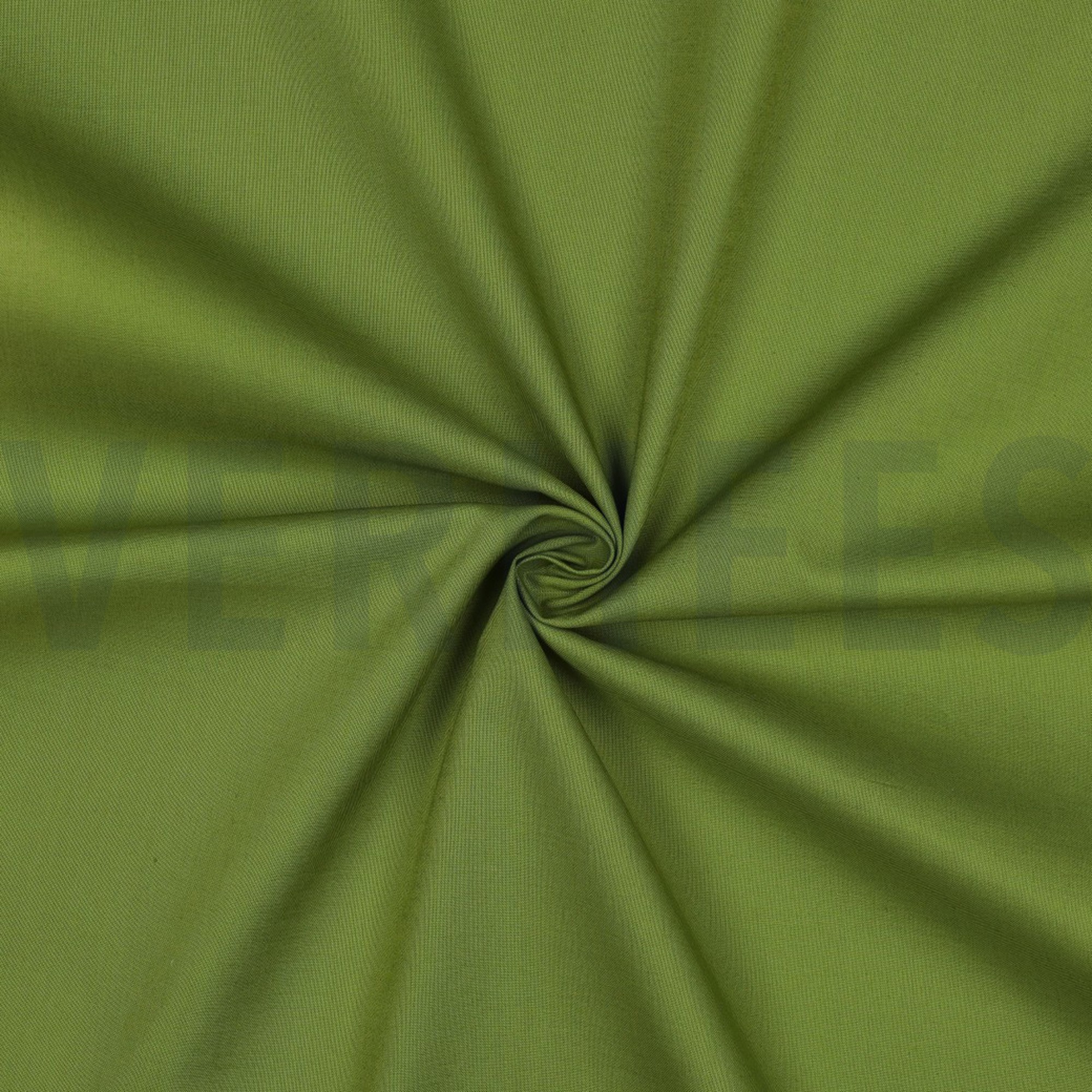 KATOENEN POPLIN GROEN (high resolution) #3