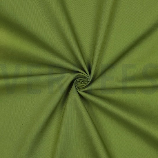 KATOENEN POPLIN GROEN #7
