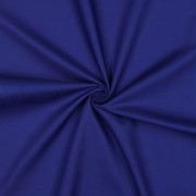 KATOENEN POPLIN DONKER KOBALTBLAUW (thumbnail) #3