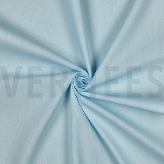 KATOENEN POPLIN BABYBLAUW #7
