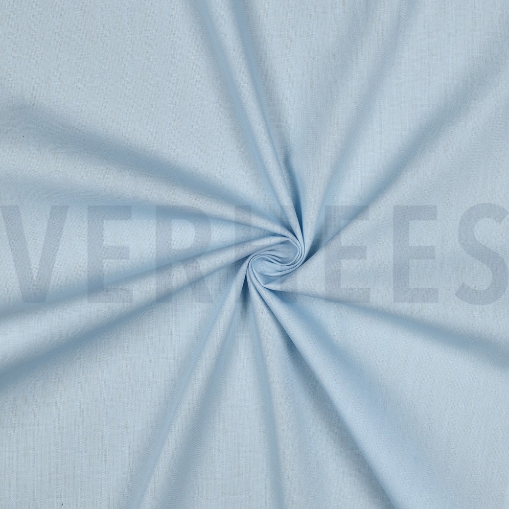 COTON POPLIN BLEU CLAIR #7