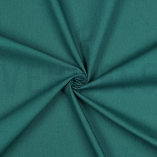 KATOENEN POPLIN PETROL #7