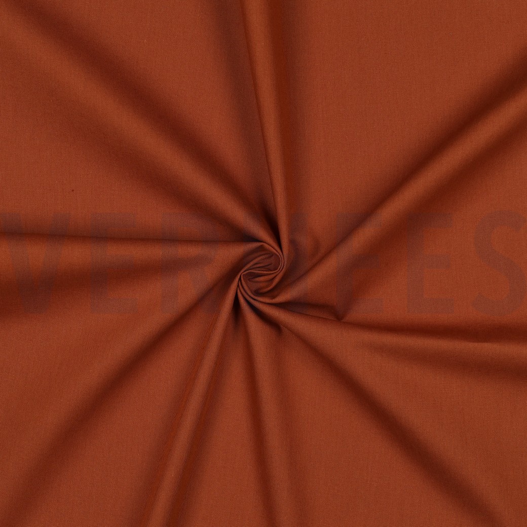 COTON POPLIN COGNAC #7