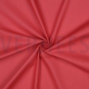 KATOENEN POPLIN DONKER KORAAL (thumbnail) #3