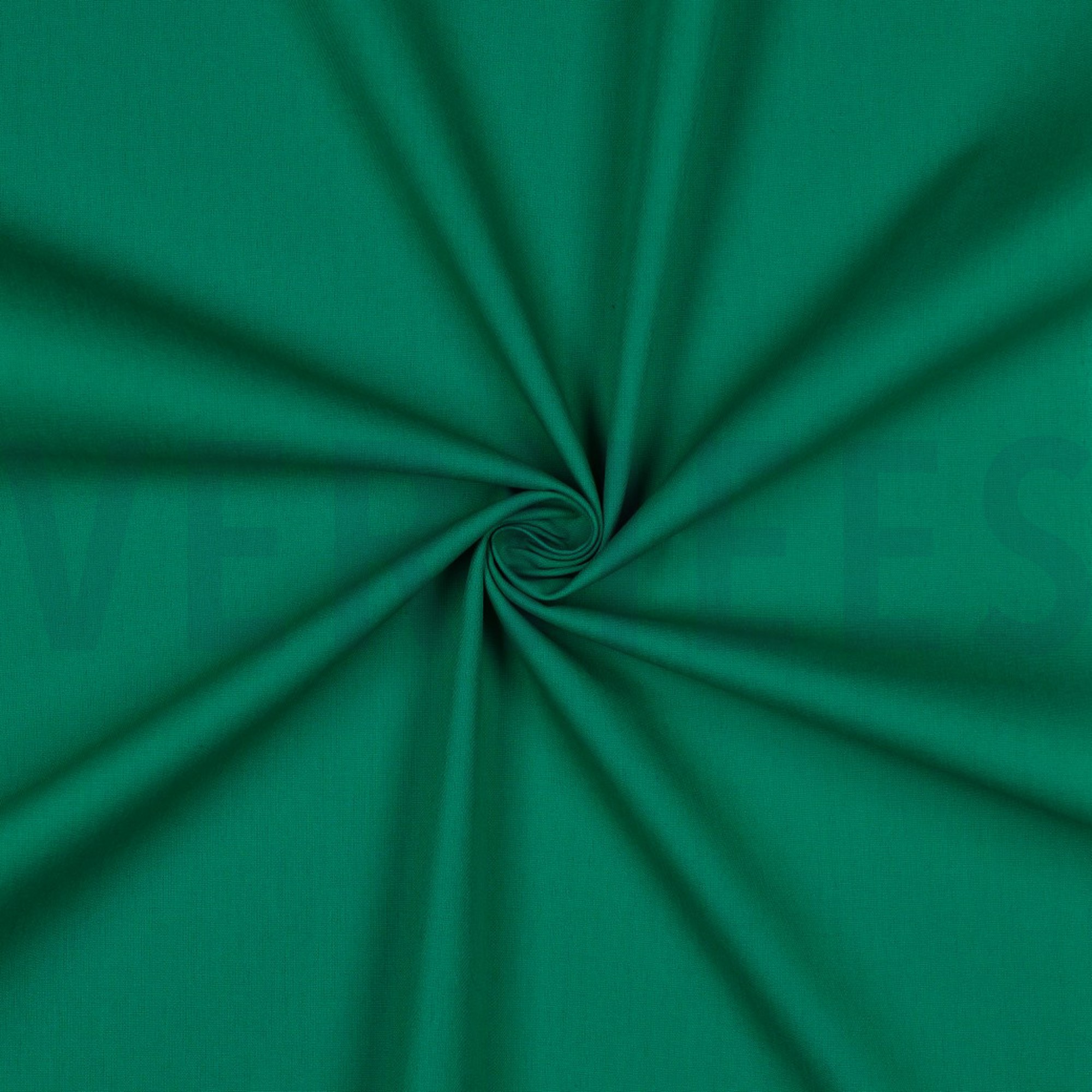 KATOENEN POPLIN SMARAGDGROEN (high resolution) #3