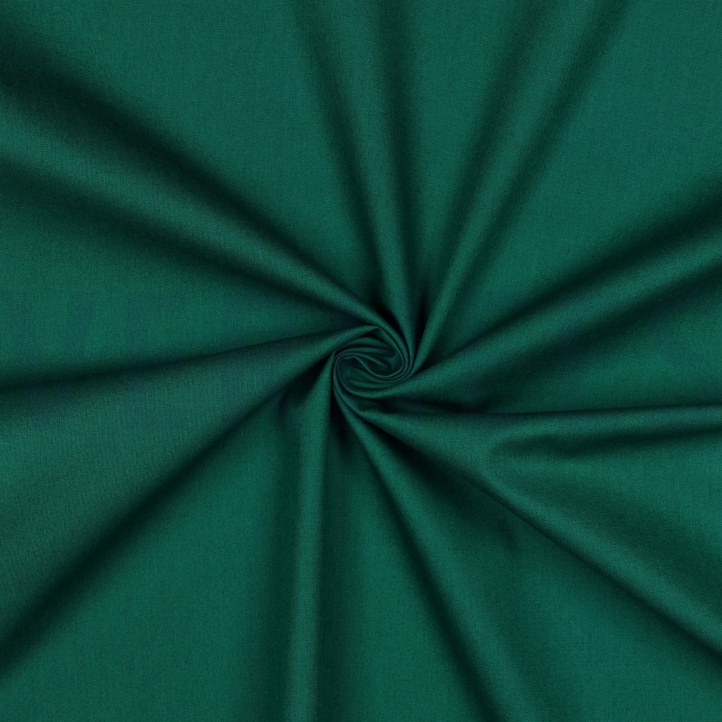 COTON POPLIN ÉMERAUDE FONCÉ #7