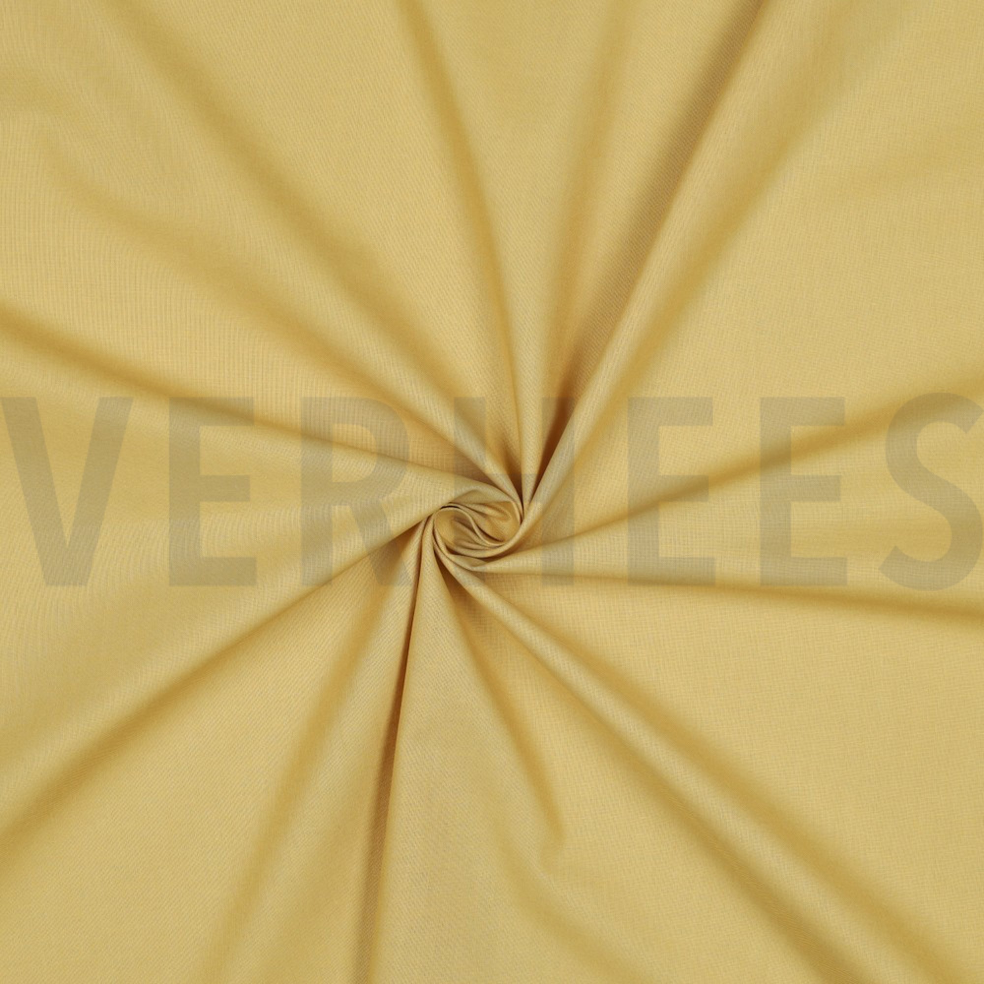 KATOENEN POPLIN MOSTERDGEEL (high resolution) #3
