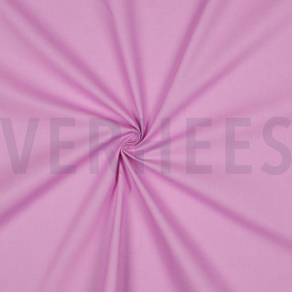 COTON POPLIN ROSE LILAS #7