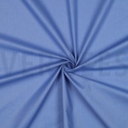 KATOENEN POPLIN DONKER HEMELSBLAUW (thumbnail) #3