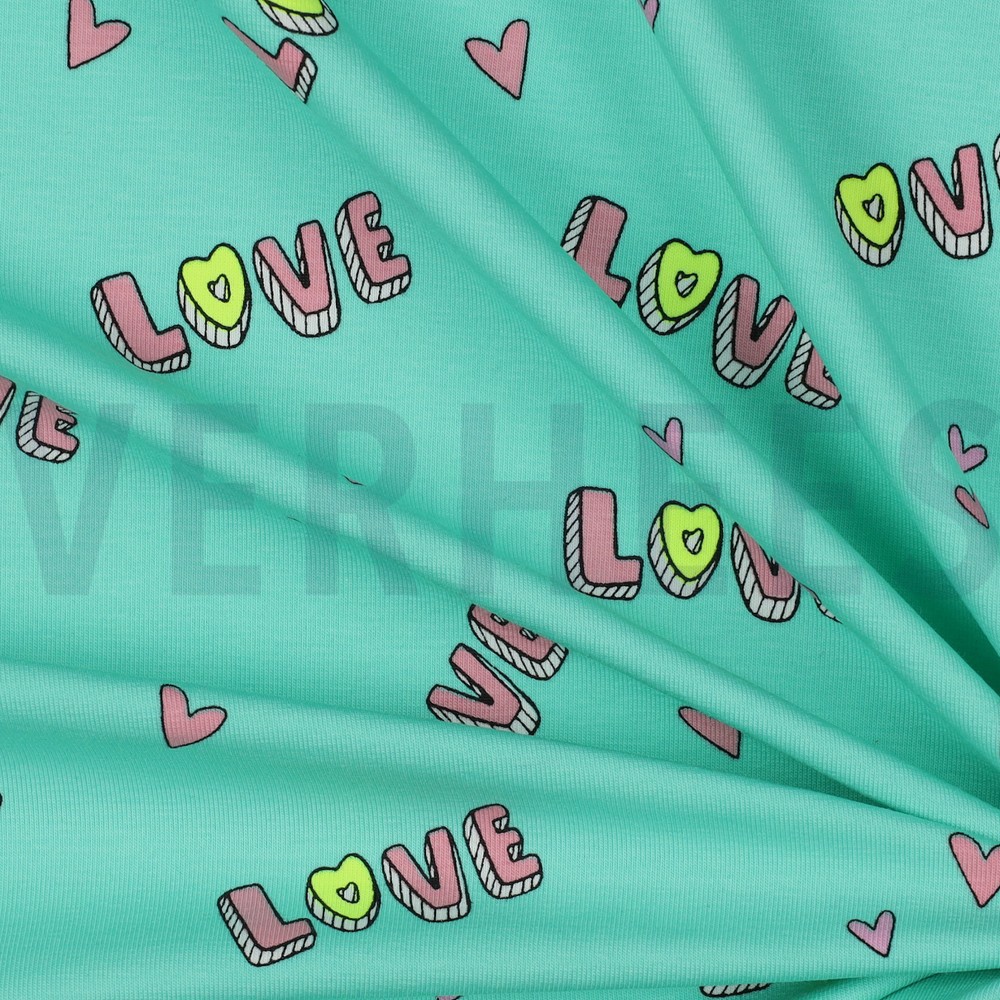 JERSEY NEON LIEFDE MINT #7
