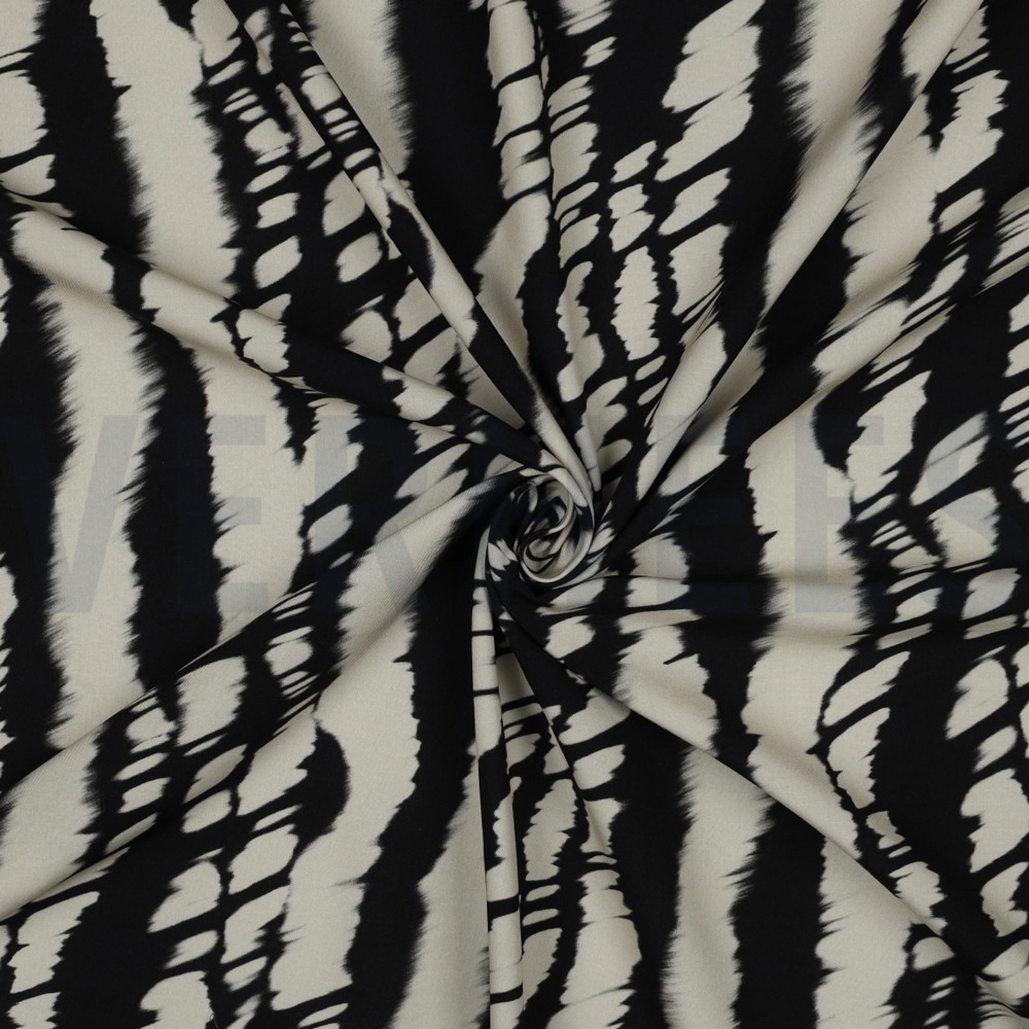 VISCOSE RADIANCE DIGITAL ABSTRAIT NOIR (high resolution) #3