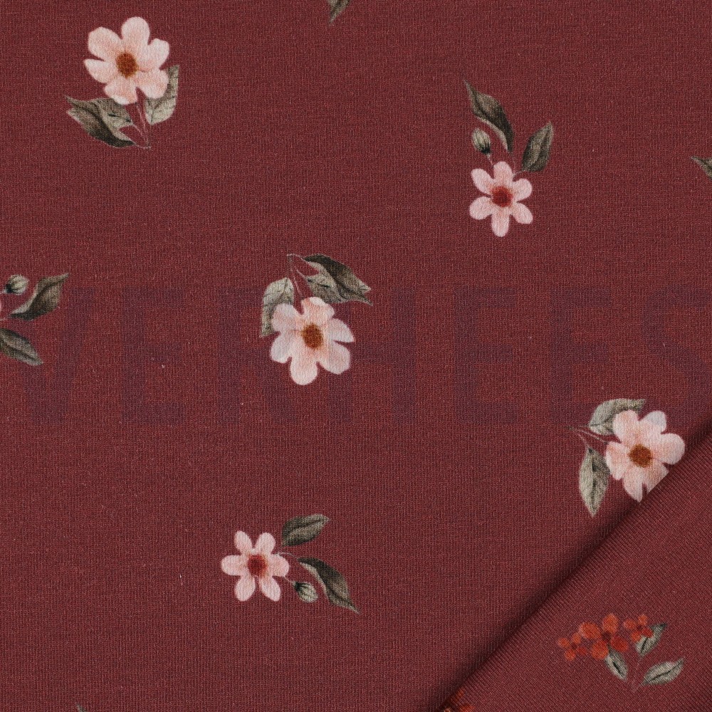 JERSEY DIGITAL GOTS FLEURS ROUGE #7