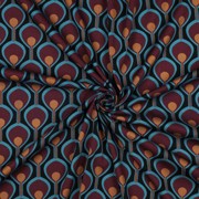 VISCOSE ROSELLA STRETCH ABSTRAIT NOIR (thumbnail) #3