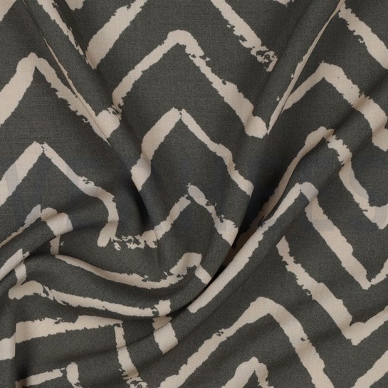 VISKOSE RADIANCE ZIG ZAG ARMEEGRÜN #7