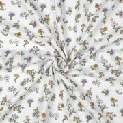 DOUBLE GAUZE GOTS BLOEMEN WIT (thumbnail) #3