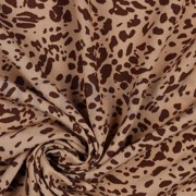 VISCOSE RADIANCE ANIMAL SKIN CAMEL (thumbnail) #3